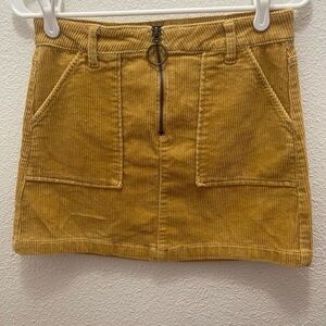 blue spice  corduroy skirt size 3